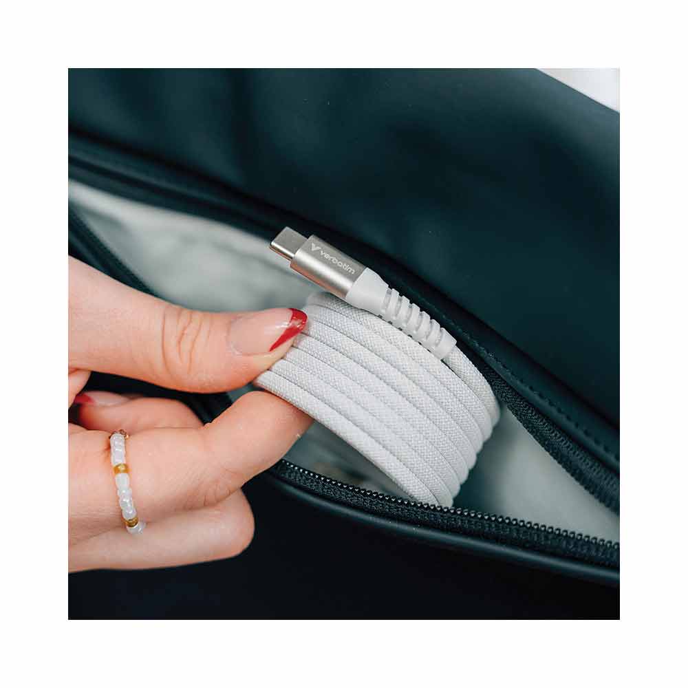 31850 VERBATIM                                                     | CABLE CARGADOR MAGNETICO USB C VERBATIM DE 60W DE 120MTS GRIS                                                                                                                                                                                             