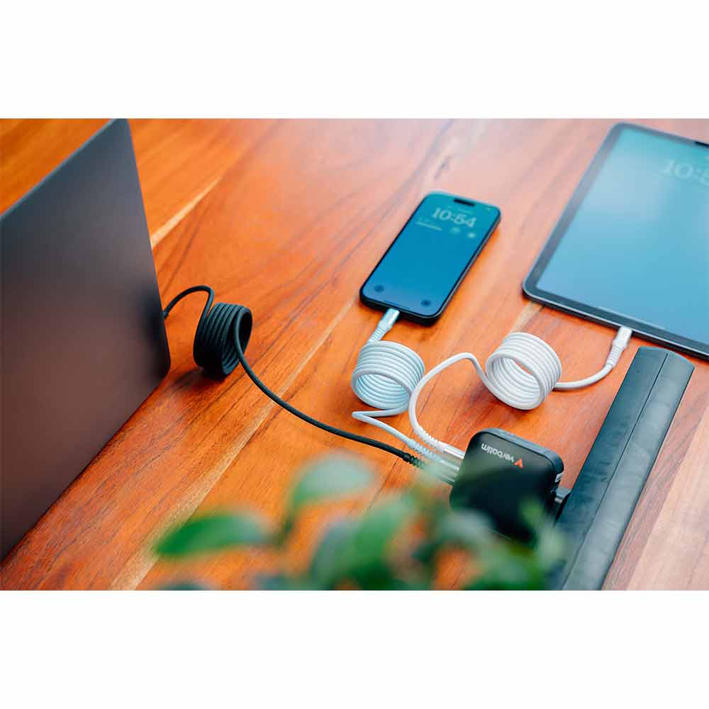 31850 VERBATIM                                                     | CABLE CARGADOR MAGNETICO USB C VERBATIM DE 60W DE 120MTS GRIS                                                                                                                                                                                             