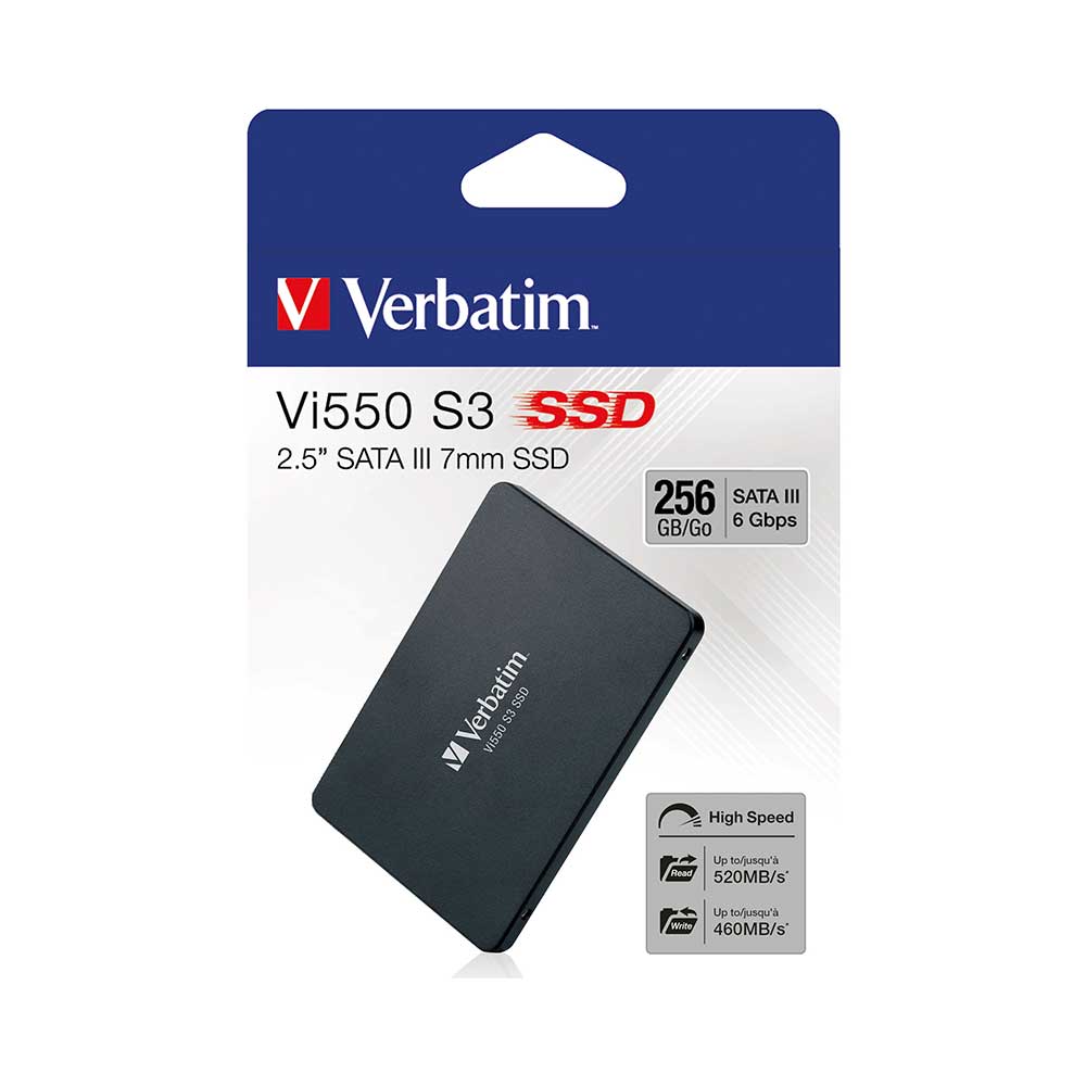 49351 VERBATIM                                                     | DISCO RIGIDO INTERNO VERBATIM 256GB SATA 3                                                                                                                                                                                                                