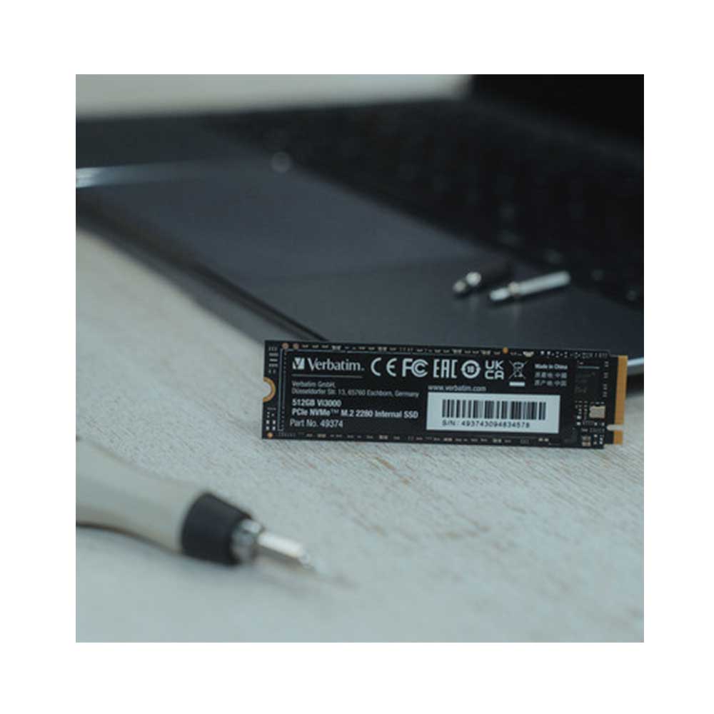 49374 VERBATIM                                                     | SSD INTERNO VERBATIM VI3000 512GB M.2 2280 NVME PC                                                                                                                                                                                                        