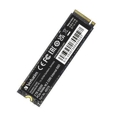 49376 VERBATIM                                                     | SSD INTERNO VERBATIM VI3000 2TB M.2 2280 NVME PCIE                                                                                                                                                                                                        