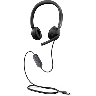 6ID-00012 MICROSOFT                                                    | HEADSET MICROSOFT MODERN USB NEGRO                                                                                                                                                                                                                        