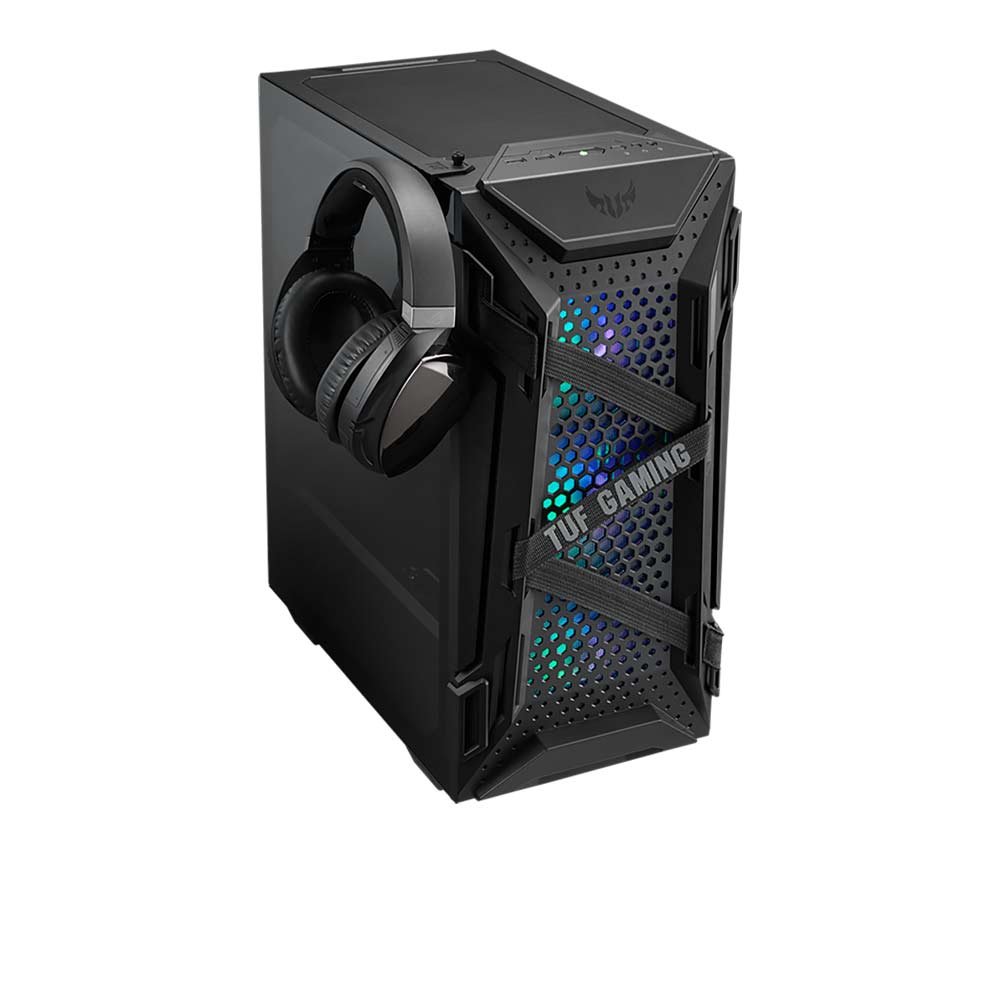 90DC0040-B48000 ASUS                                                         | GABINETE ASUS TUF GAMING GT301 ATX RGB MID TOWER                                                                                                                                                                                                          