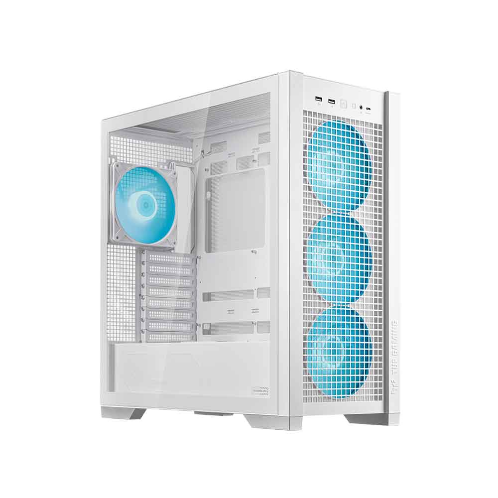 90DC00I3-B18000 ASUS                                                         | GABINETE ASUS TUF GAMING GT302 ARGB WHITE                                                                                                                                                                                                                 