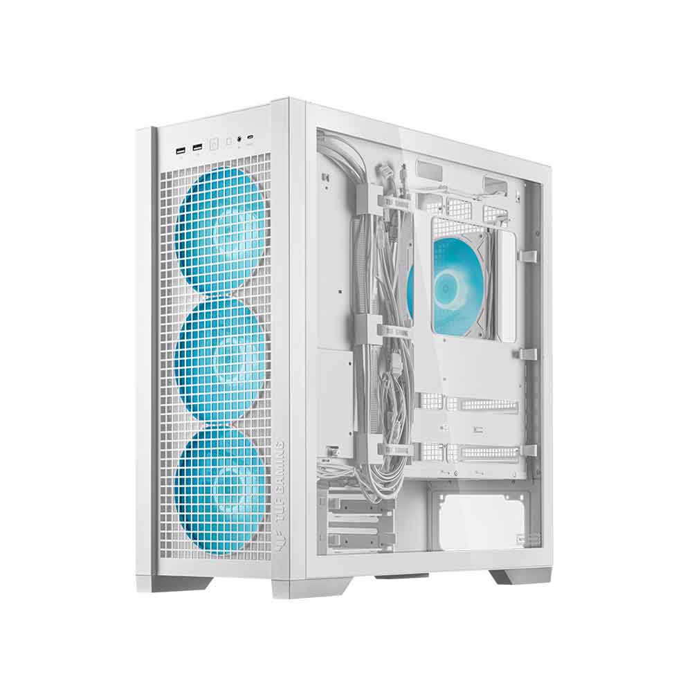 90DC00I3-B18000 ASUS                                                         | GABINETE ASUS TUF GAMING GT302 ARGB WHITE                                                                                                                                                                                                                 