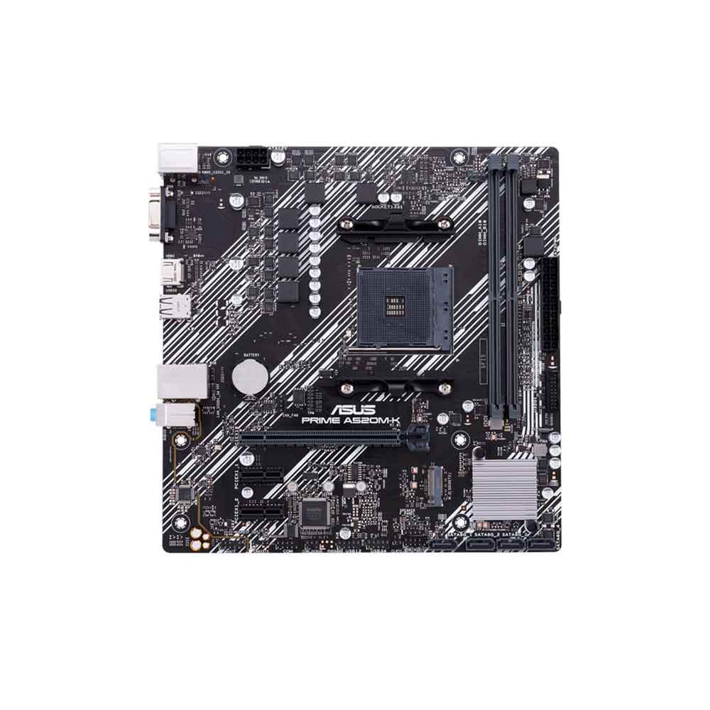 90MB1500-M0EAY0 ASUS                                                         | MOTHERBOARD ASUS PRIME A520M-K AM4 AMD RYZEN MICRO ATX                                                                                                                                                                                                    