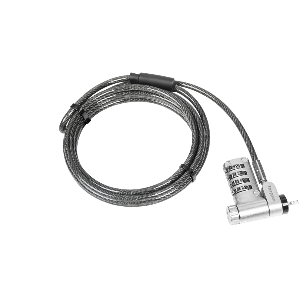 ASP96RGLX TARGUS                                                       | CABLE CANDADO TARGUS CON COMBINACION NOTEBOOK DEFCON® PREMIUM                                                                                                                                                                                             