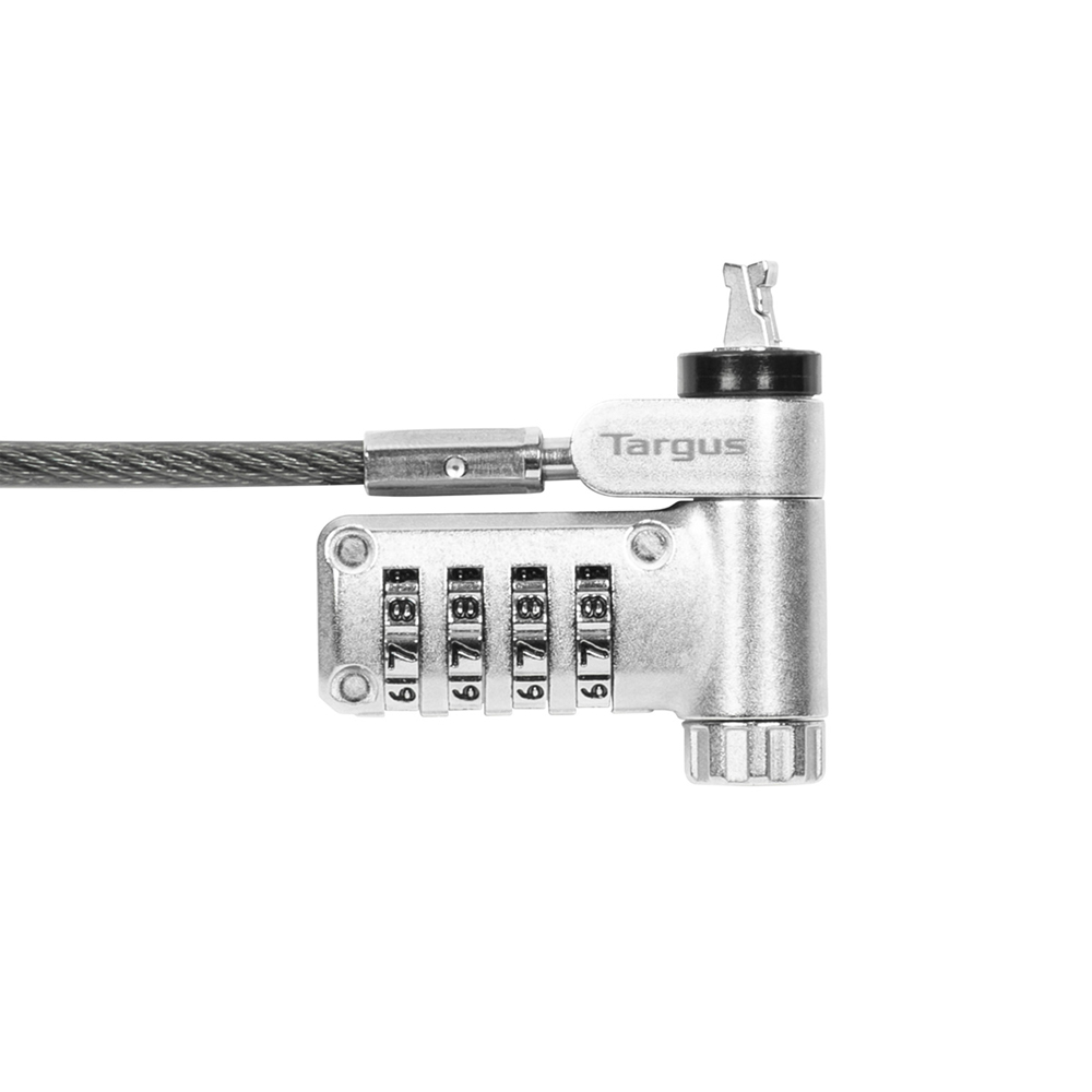 ASP96RGLX TARGUS                                                       | CABLE CANDADO TARGUS CON COMBINACION NOTEBOOK DEFCON® PREMIUM                                                                                                                                                                                             
