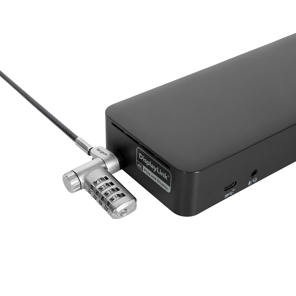 ASP96RGLX TARGUS                                                       | CABLE CANDADO TARGUS CON COMBINACION NOTEBOOK DEFCON® PREMIUM                                                                                                                                                                                             