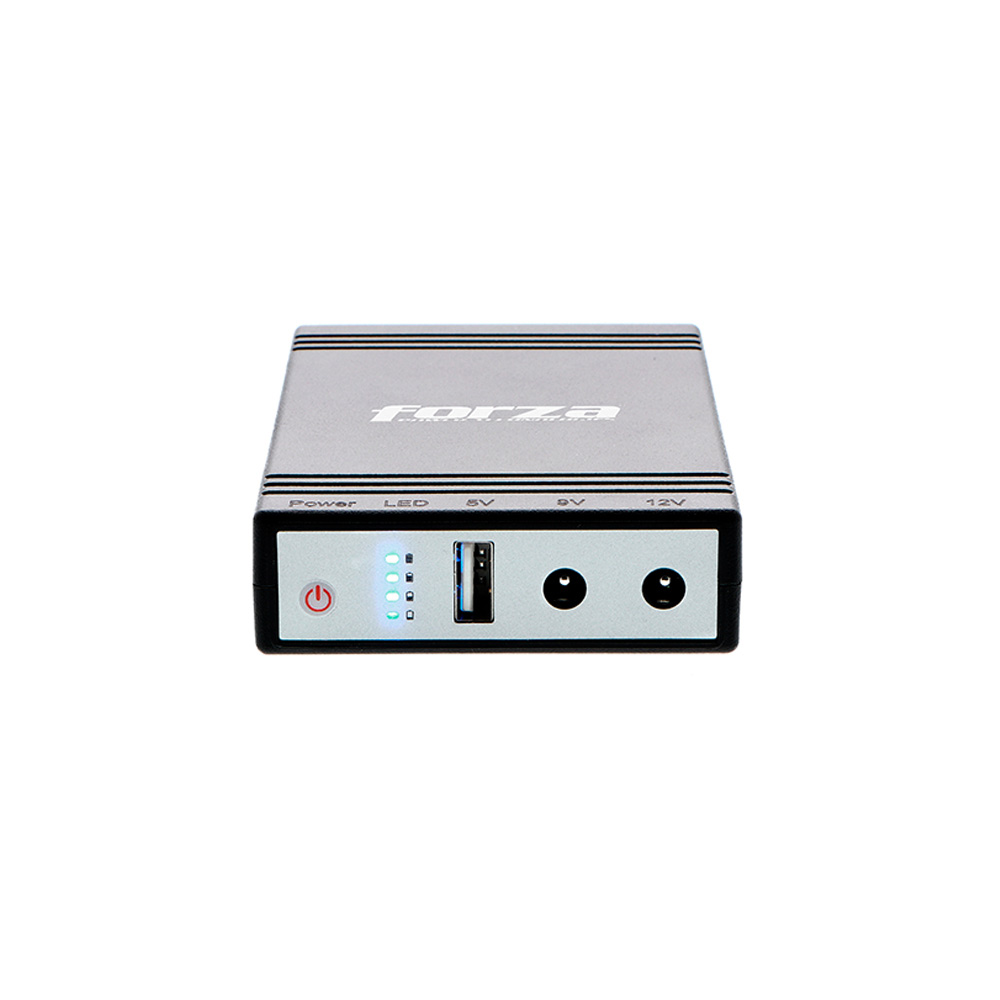 DC-140USB FORZA                                                        | UPS INTERACTIVA FORZA DC-140USB 14W PTO USB SALIDAS DE 5/9/12VCC                                                                                                                                                                                          