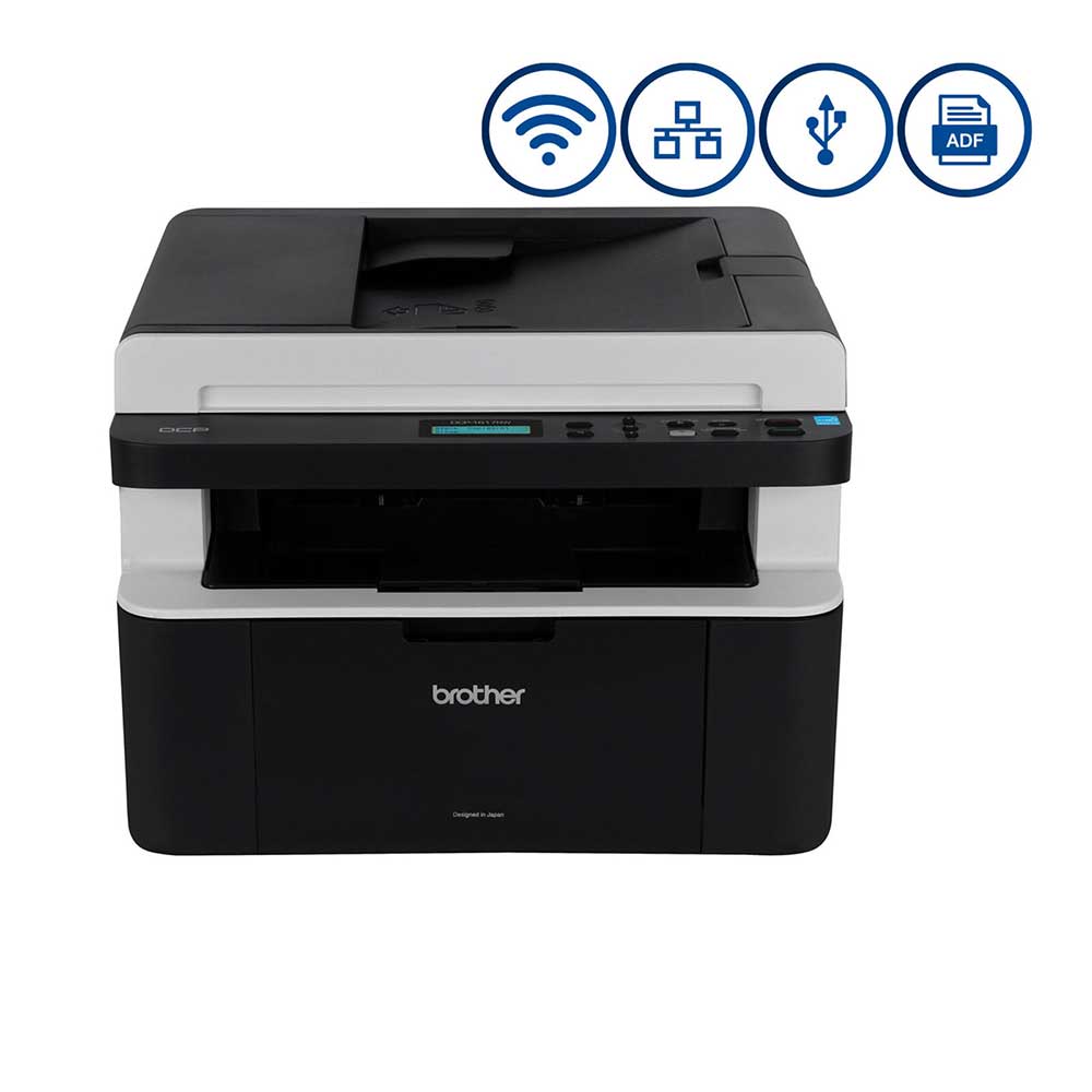 DCP1617NW BROTHER                                                      | IMPRESORA MULTIFUNCION BROTHER DCP-1617NW B/N RED WIFI                                                                                                                                                                                                    