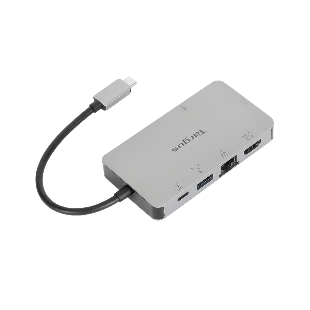 DOCK419USZ TARGUS                                                       | DOCKING STATION TARGUS USB-C DP ALT MODE SINGLE VIDEO 4K HDMI/VGA 100W PD                                                                                                                                                                                 
