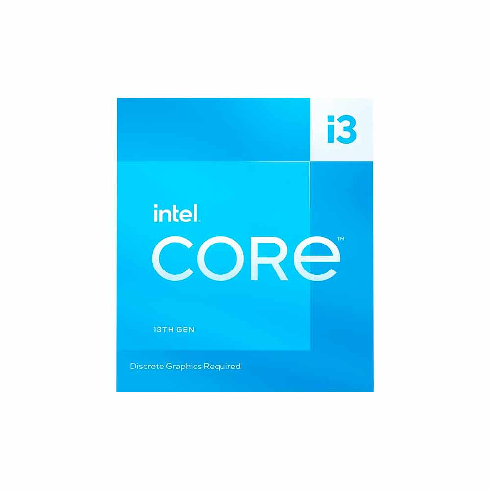 I-BX8071513100F INTEL                                                        | PROCESADOR INTEL CORE I3-13100F - 3.40GHZ - 4 NÚCLEOS - SOCKET 1700                                                                                                                                                                                       