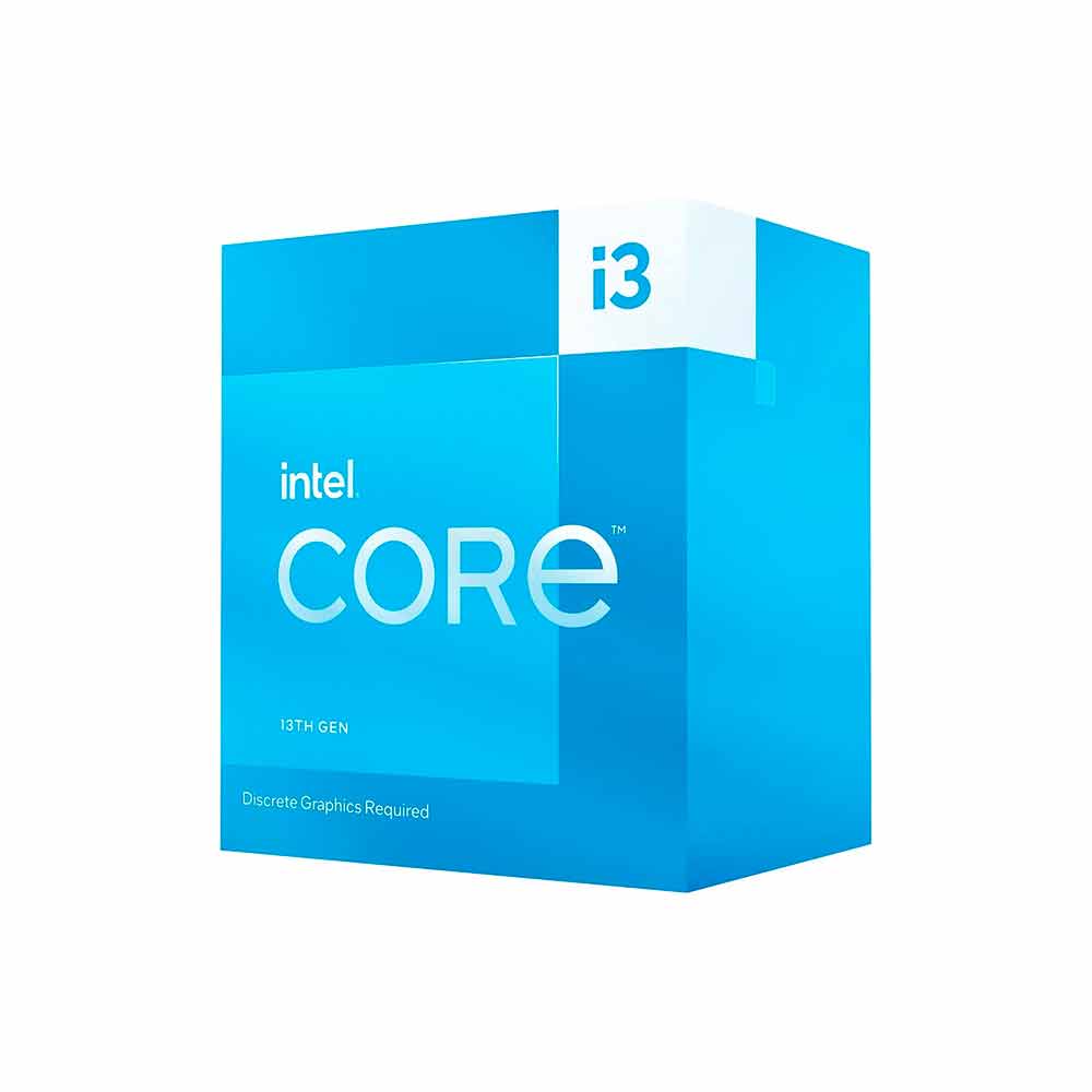 I-BX8071513100F INTEL                                                        | PROCESADOR INTEL CORE I3-13100F - 3.40GHZ - 4 NÚCLEOS - SOCKET 1700                                                                                                                                                                                       