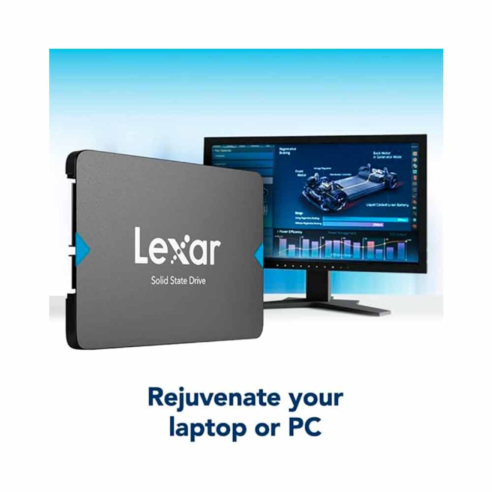 LNQ100X001T-RNNNG LEXAR                                                        | SSD INTERNO LEXAR NQ100 1TB SATA III                                                                                                                                                                                                                      