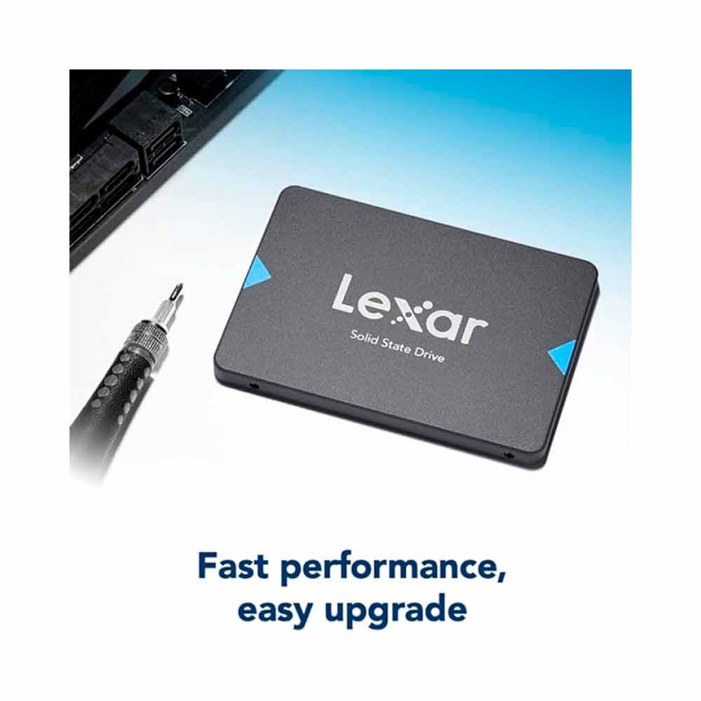LNQ100X256G-RNNNG LEXAR                                                        | SSD INTERNO LEXAR NQ100 256GB 2.5” SATA III (6GB/S                                                                                                                                                                                                        