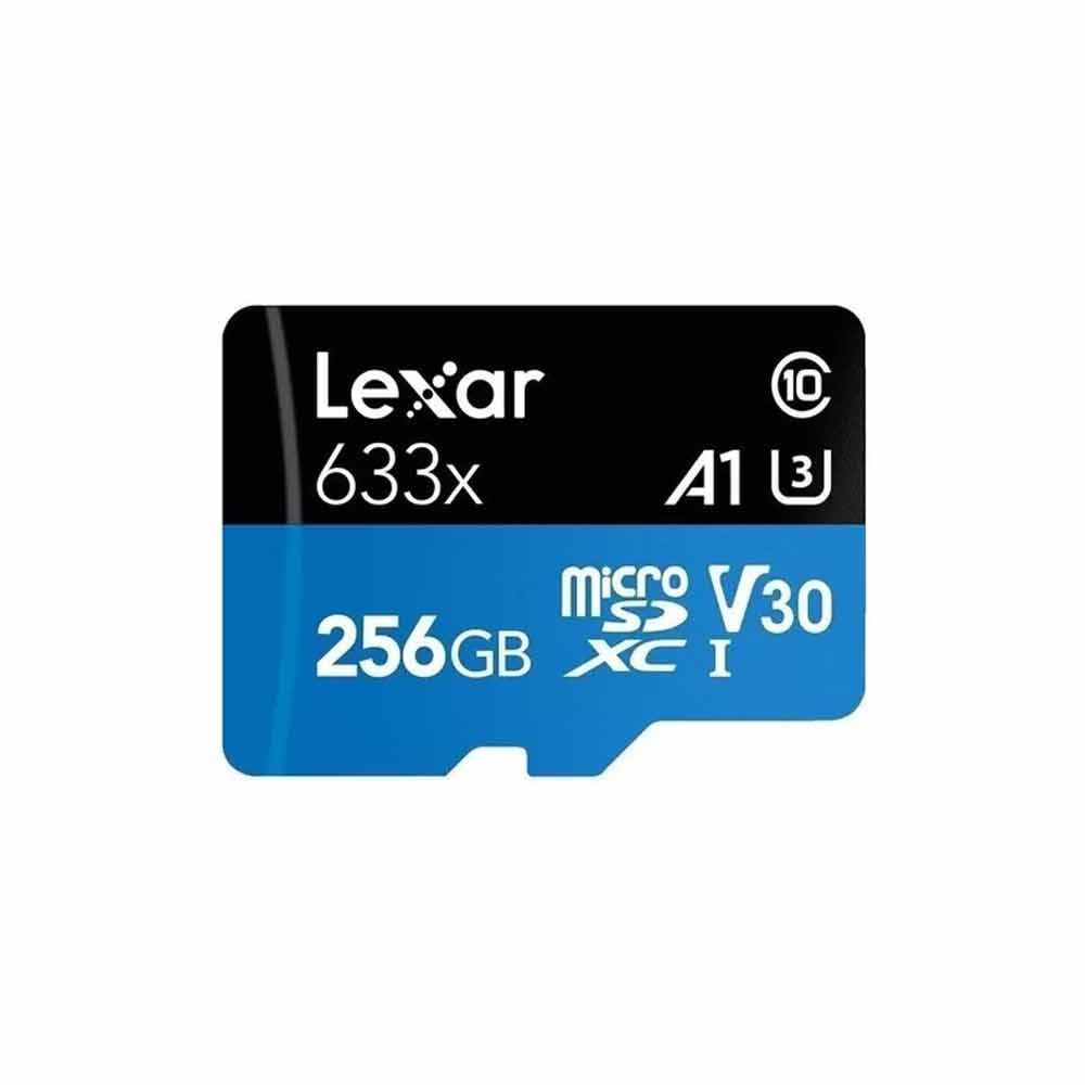 LSDMI256BB633A LEXAR                                                        | MEMORIA MICRO SD LEXAR HIGH-PERFORMANCE 633X 256GB                                                                                                                                                                                                        