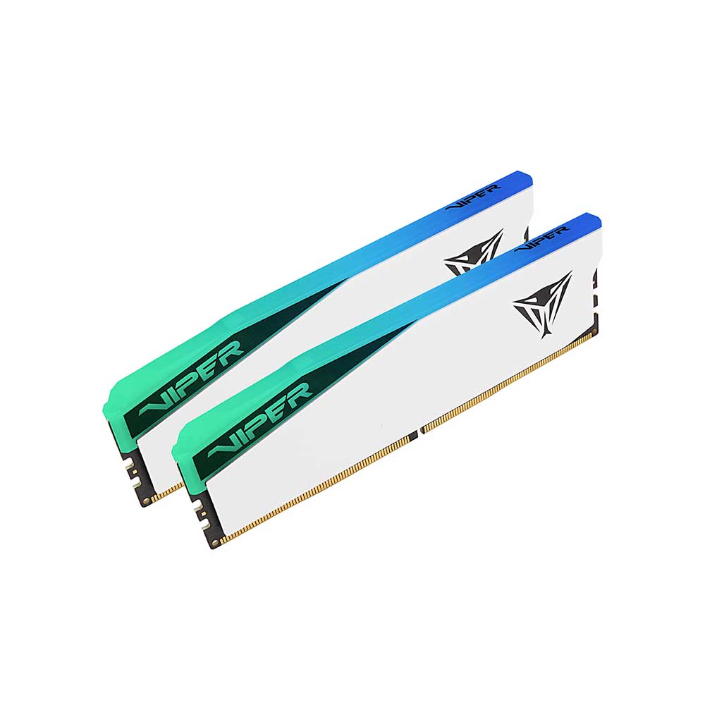 PVER532G60C30KW PATRIOT                                                      | MEMORIAS RAM PATRIOT ELITE 5 RGB WHITE 32GB (2X16GB) 6000MHZ                                                                                                                                                                                              