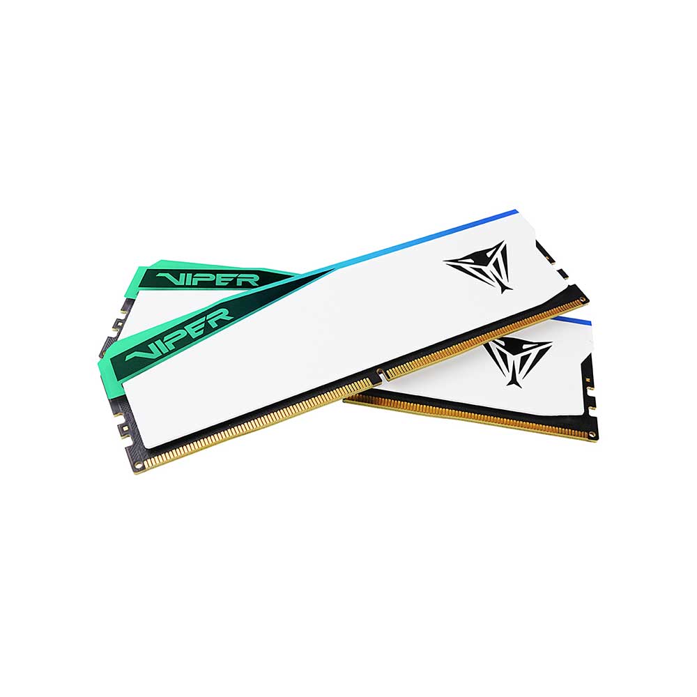 PVER532G60C30KW PATRIOT                                                      | MEMORIAS RAM PATRIOT ELITE 5 RGB WHITE 32GB (2X16GB) 6000MHZ                                                                                                                                                                                              