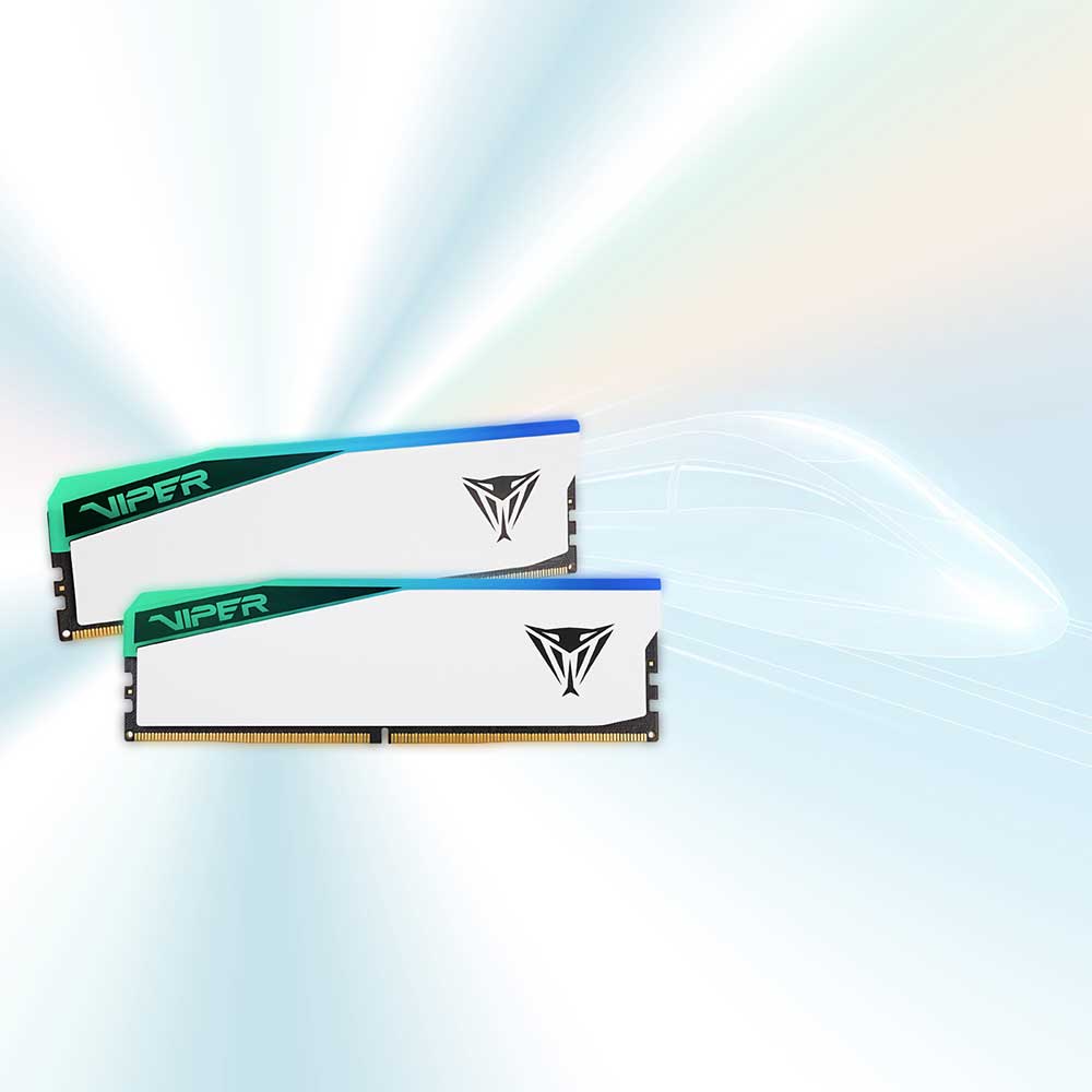 PVER532G60C30KW PATRIOT                                                      | MEMORIAS RAM PATRIOT ELITE 5 RGB WHITE 32GB (2X16GB) 6000MHZ                                                                                                                                                                                              