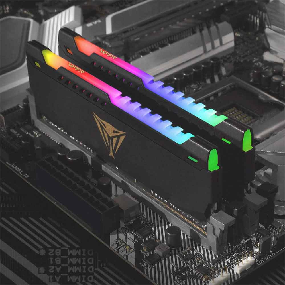 PVSR48G320C8 PATRIOT                                                      | MEMORIA RAM PATRIOT VIPER STEEL RGB 8GB 3200MHZ CL8 DDR4 UDIMM                                                                                                                                                                                            