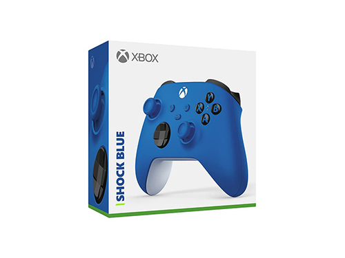 QAU-00007 MICROSOFT                                                    | GAMEPAD MICROSOFT XBOX S/X INALAMBRICO SHOCK BLUE                                                                                                                                                                                                         