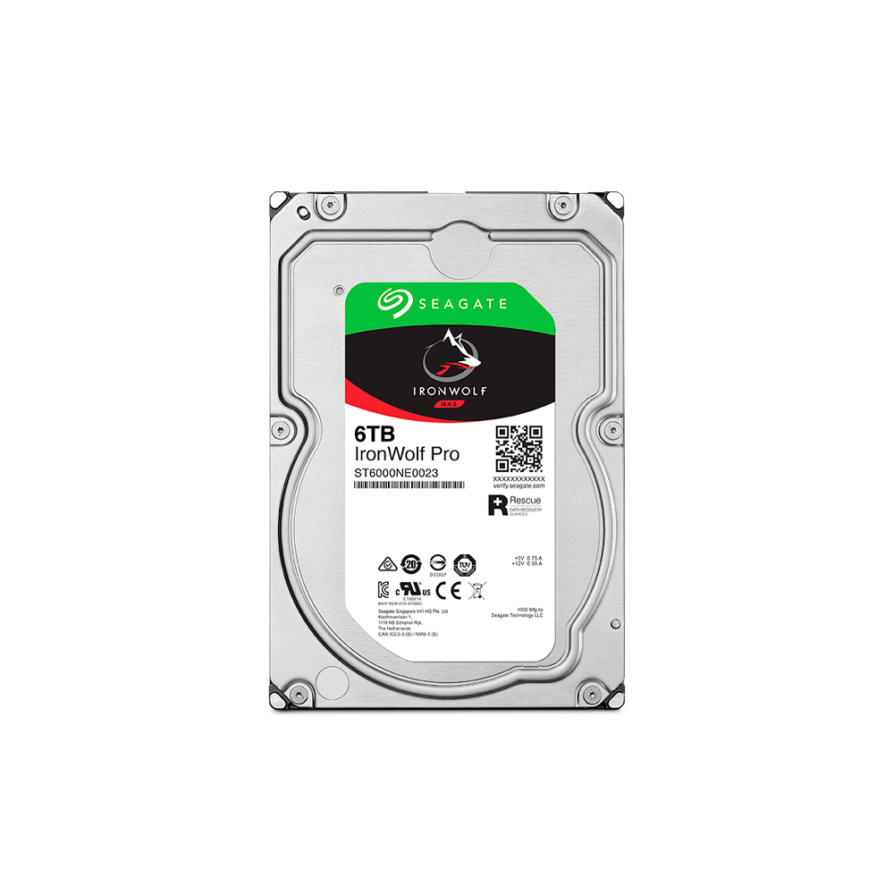 ST6000VN001 SEAGATE                                                      | DISCO DURO INTERNO SEAGATE IRON WOLF 3.5 6TB HDD S 5400 RPM                                                                                                                                                                                               