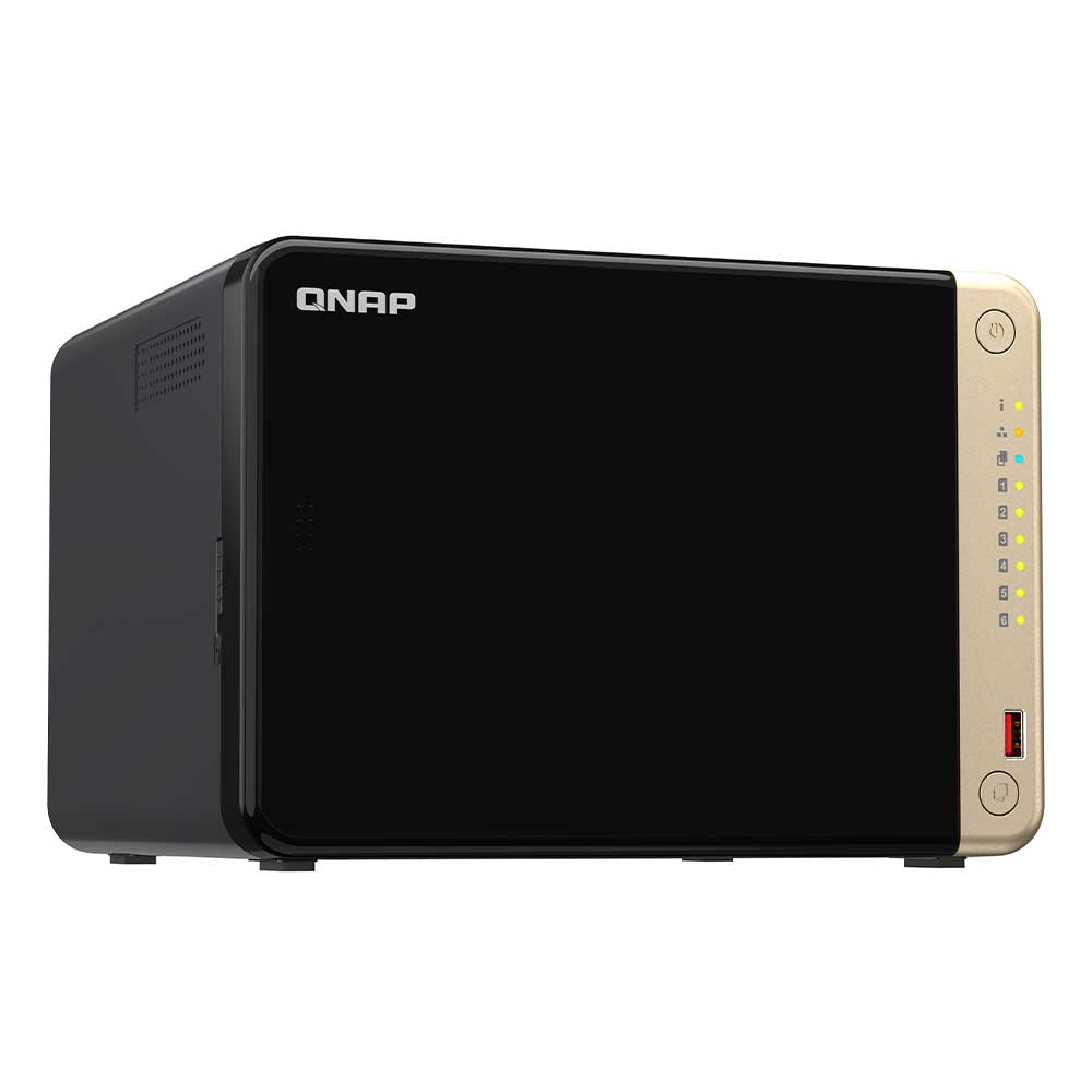 TS-664-8G-US QNAP                                                         | NAS QNAP TORRE TS-664-8G 6 BAHIAS INTEL CELERON N5095 DE 8GB                                                                                                                                                                                              